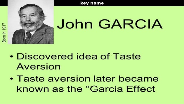 garcia effect psychology perspective garcia?s research with sheep and wolves